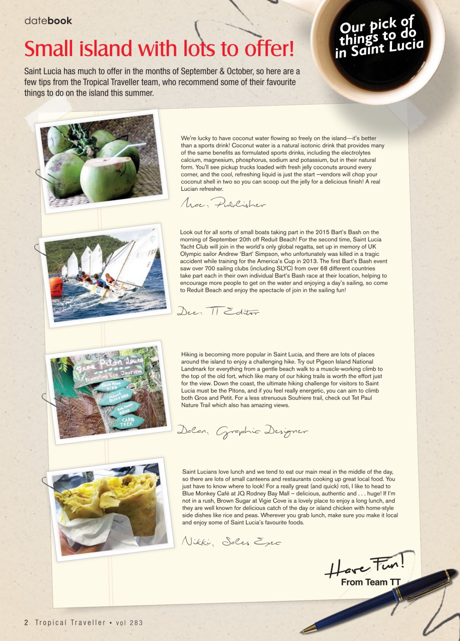 Tropical Traveller Preview Pages