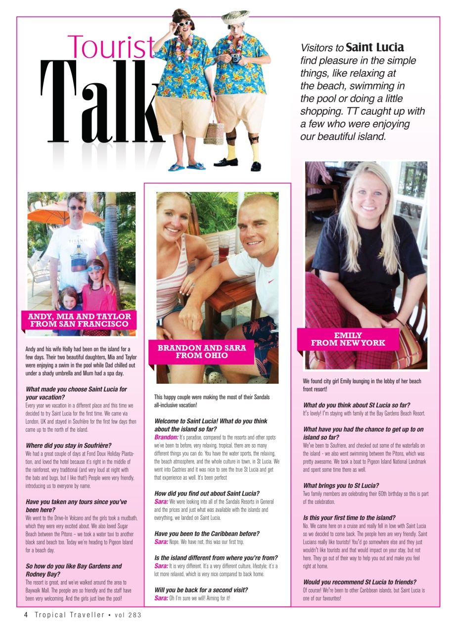 Tropical Traveller Preview Pages