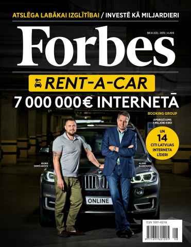 Forbes Latvia issue Forbes Septembris'15