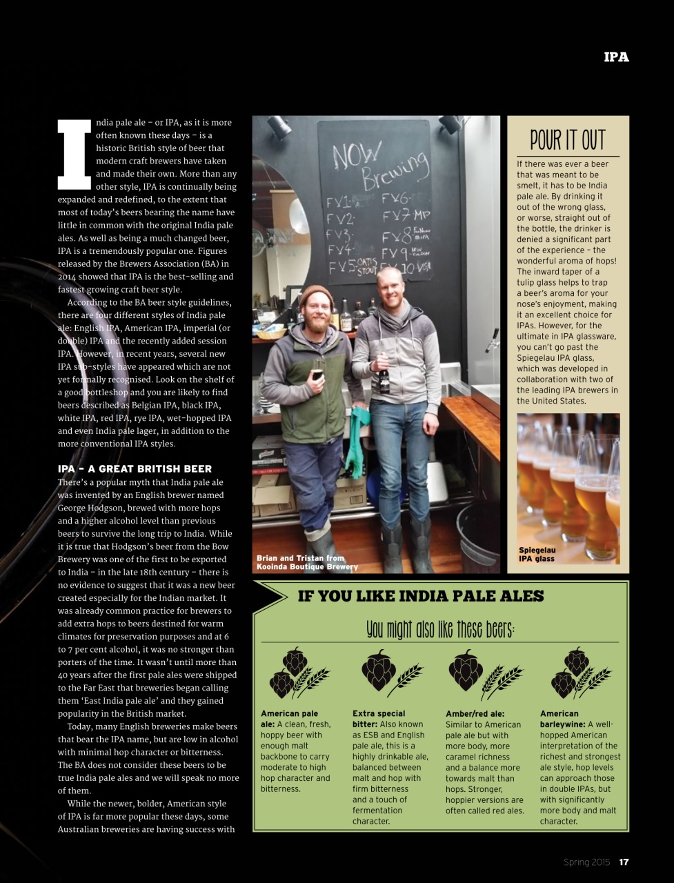 Beer and Brewer Preview Pages