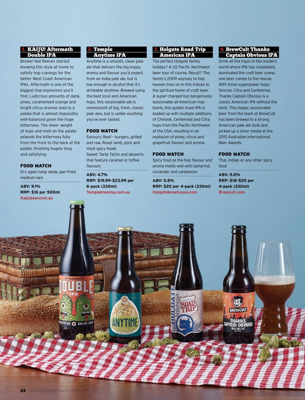 Beer and Brewer Preview Pages