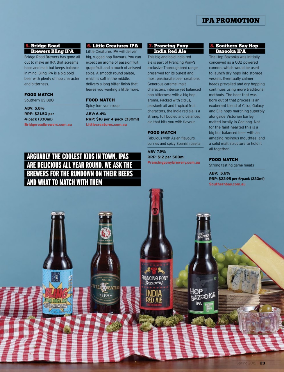 Beer and Brewer Preview Pages