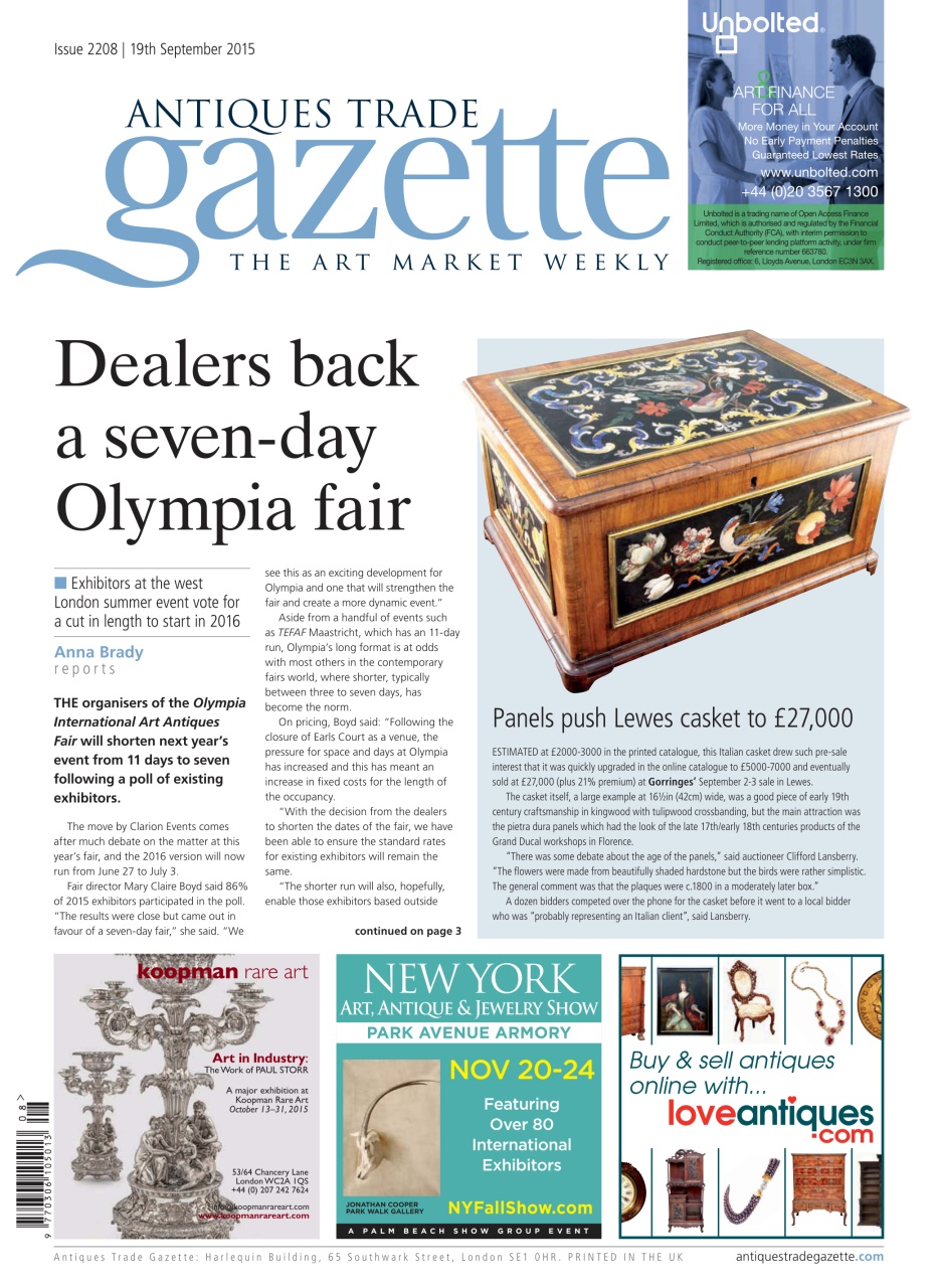Antiques Trade Gazette Preview Pages