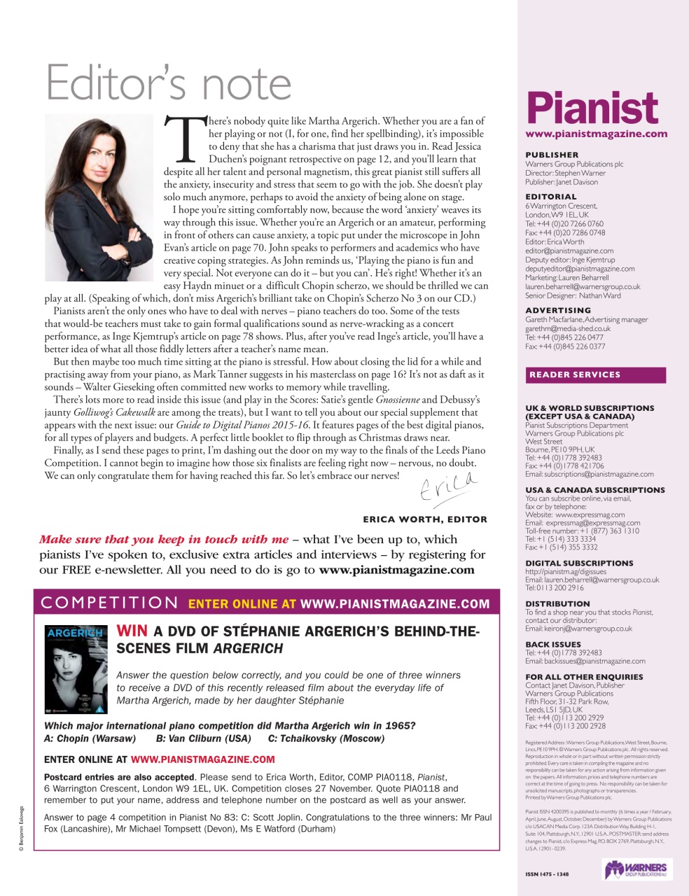 Pianist Preview Pages