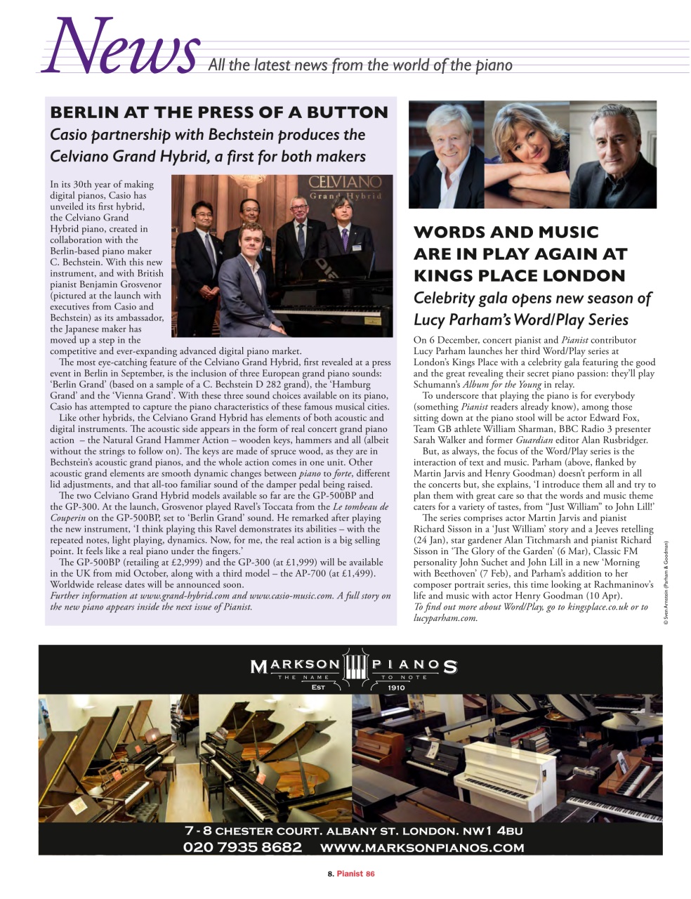Pianist Preview Pages