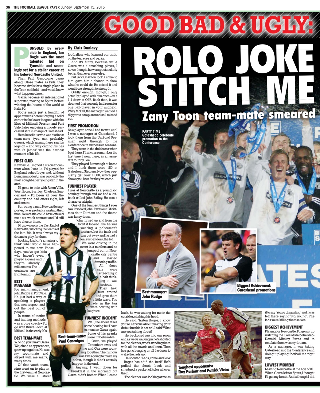 The Football League Paper Preview Pages