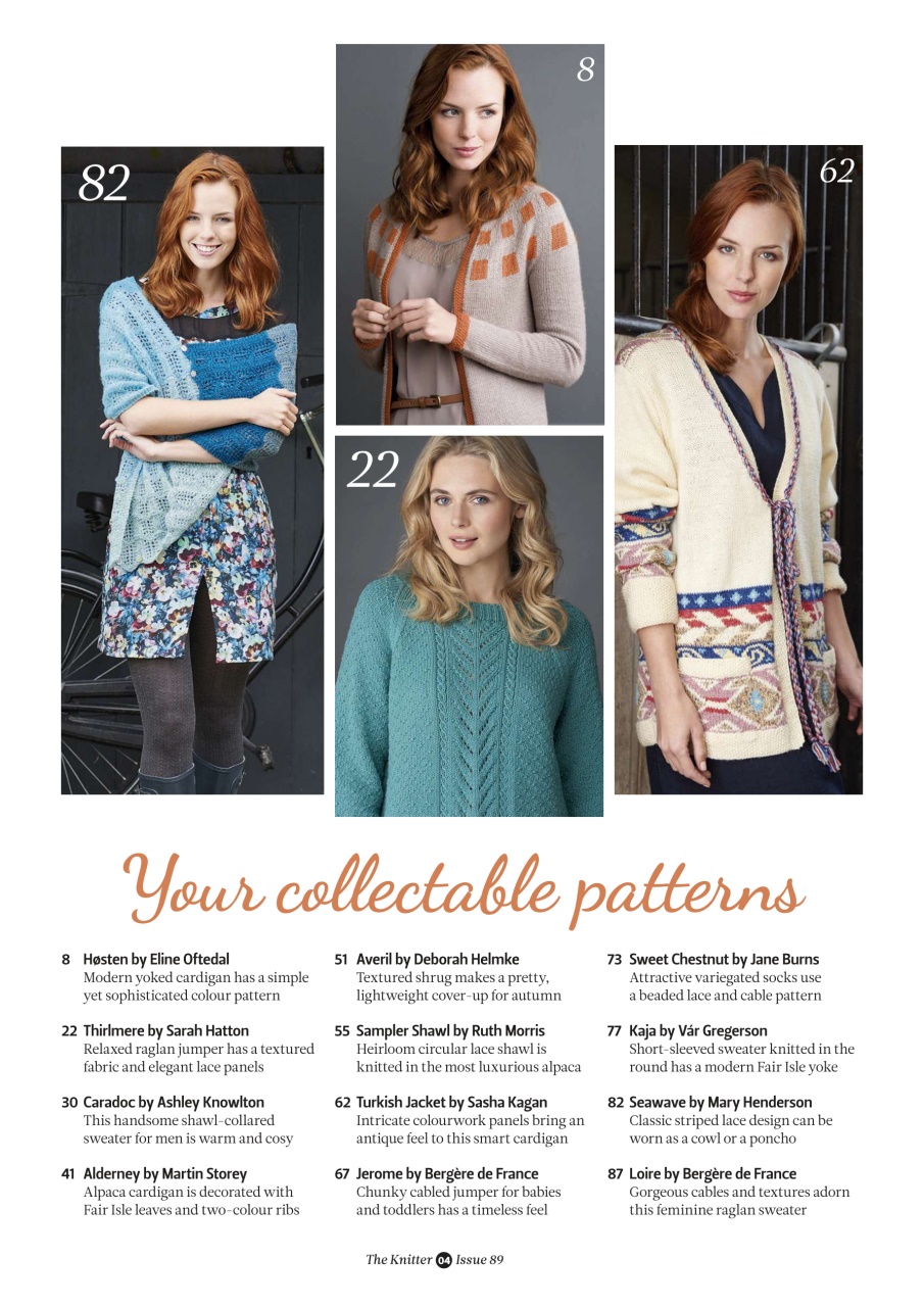 The Knitter Preview Pages