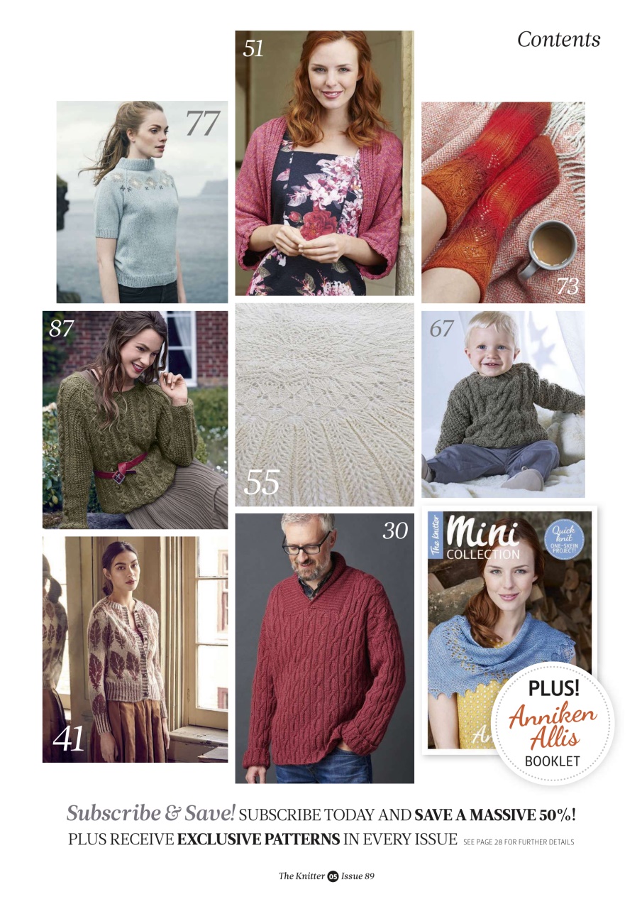 The Knitter Preview Pages