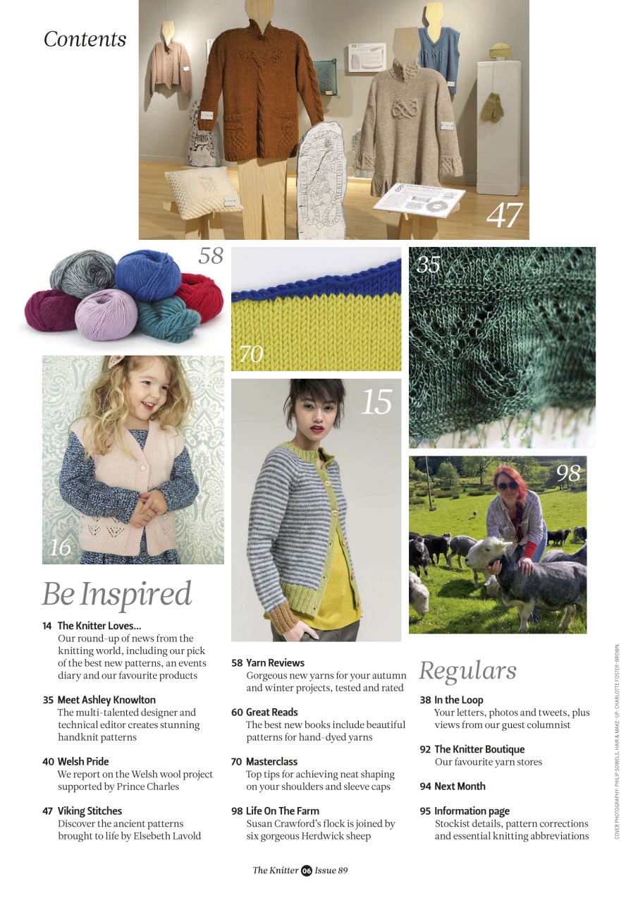 The Knitter Preview Pages