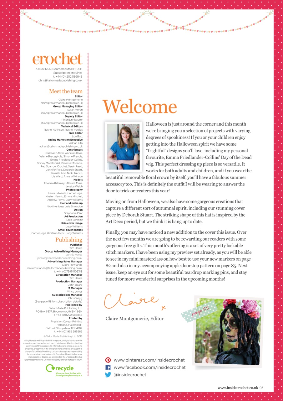 Inside Crochet Preview Pages