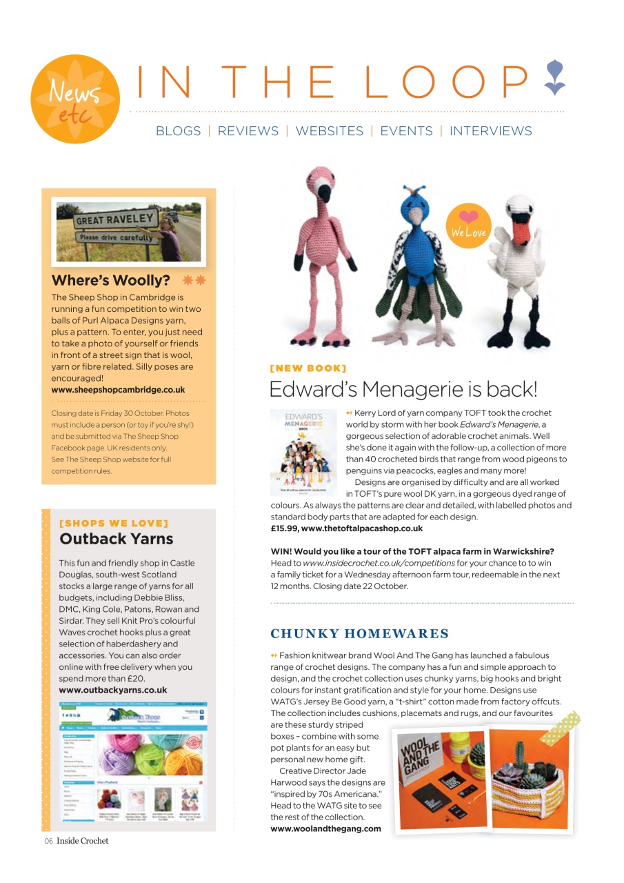 Inside Crochet Preview Pages