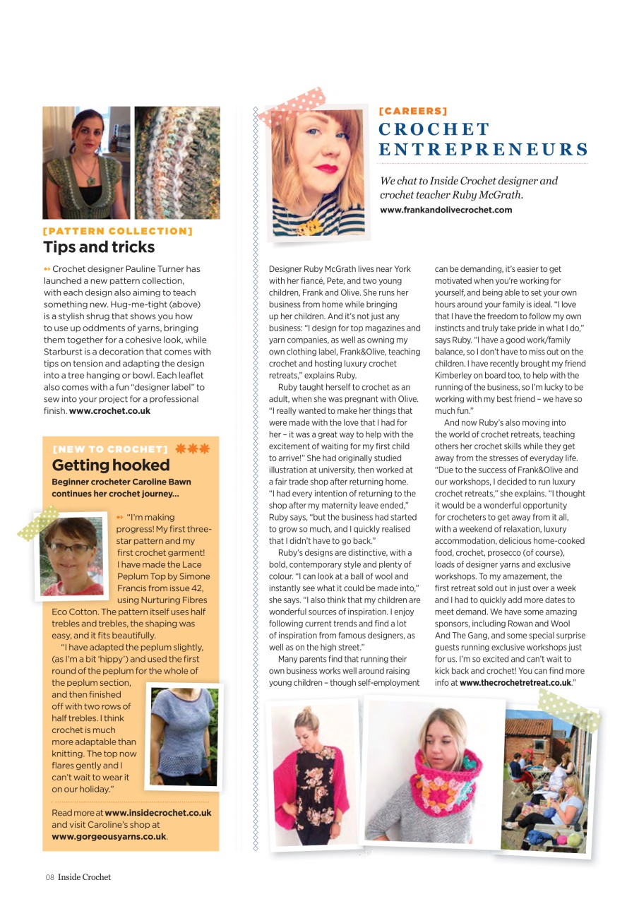 Inside Crochet Preview Pages