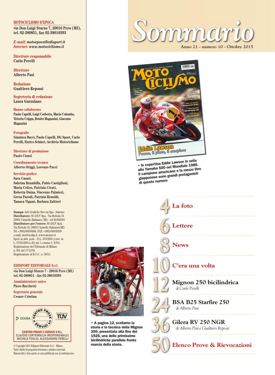 Motociclismo d'Epoca Preview Pages