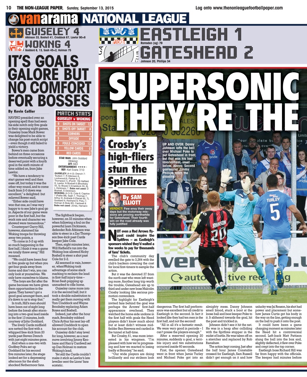 The Non-League Football Paper Preview Pages