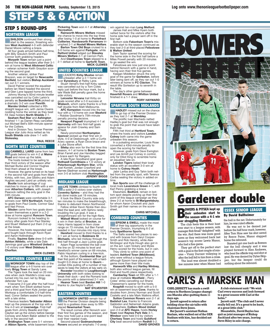 The Non-League Football Paper Preview Pages