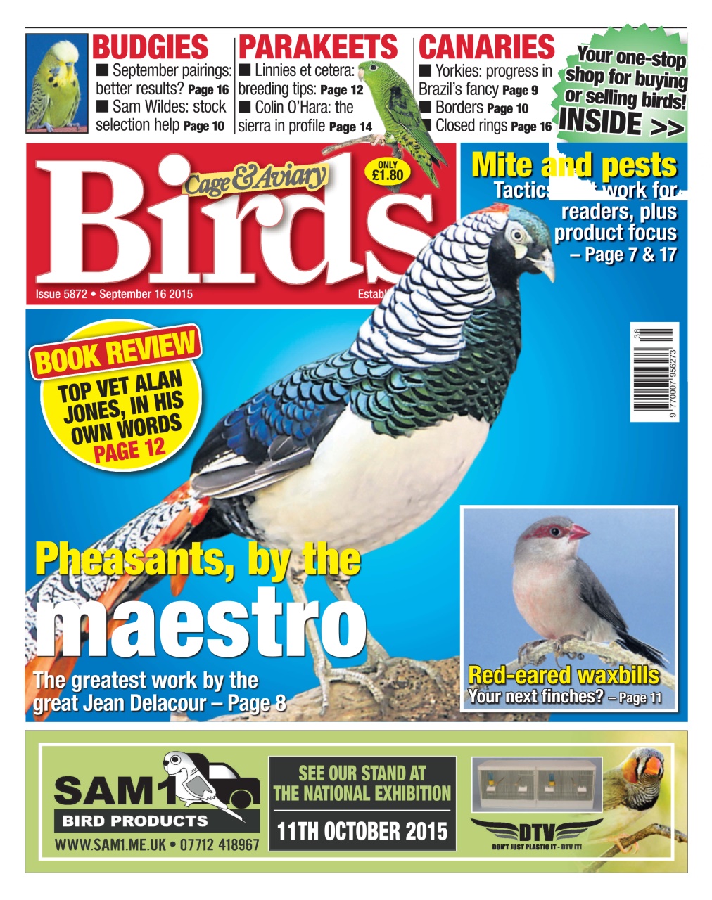 Cage & Aviary Birds Preview Pages