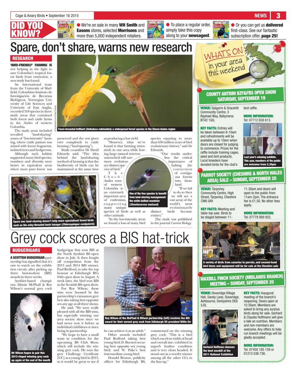 Cage & Aviary Birds Preview Pages