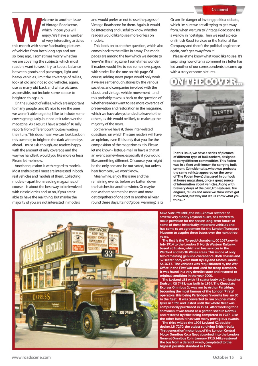 Vintage Roadscene Preview Pages