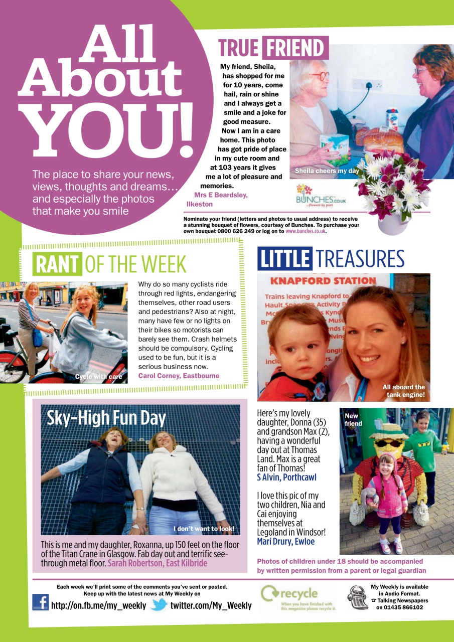 My Weekly Preview Pages