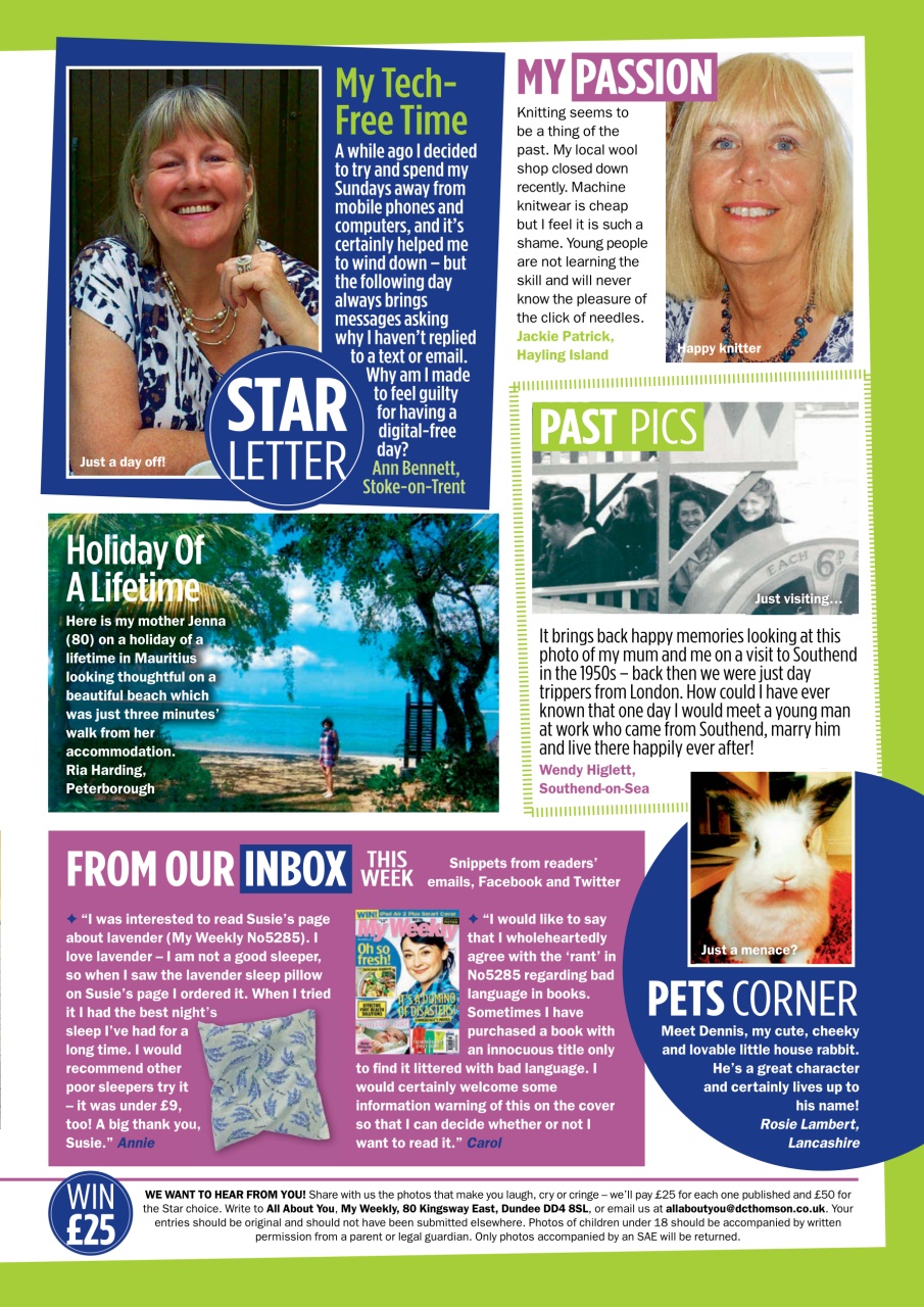 My Weekly Preview Pages