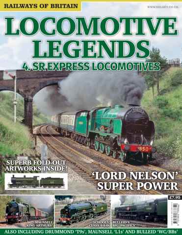 Railways of Britain issue Locomotive Legends 4. SR Express Locomotives