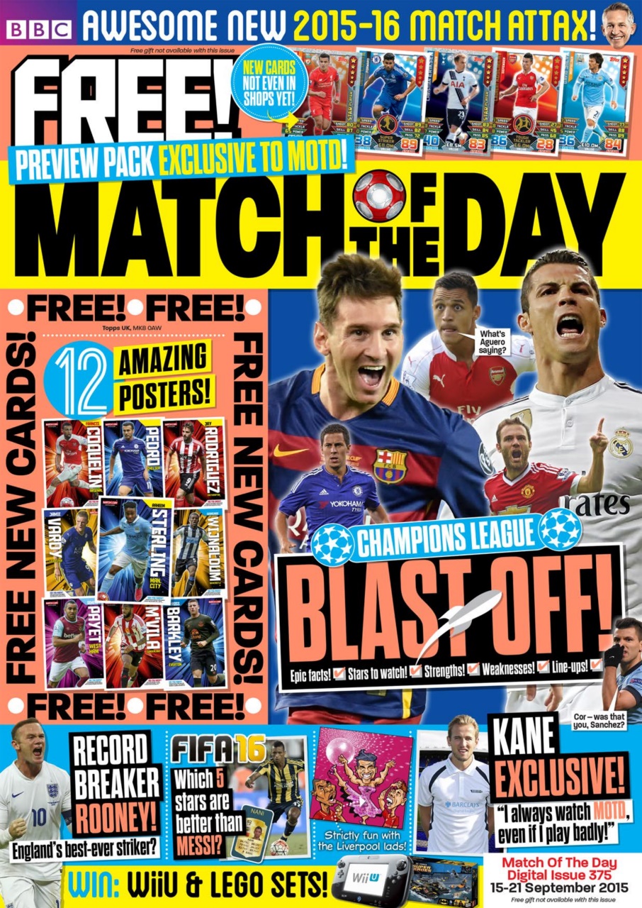 Match of the Day Preview Pages