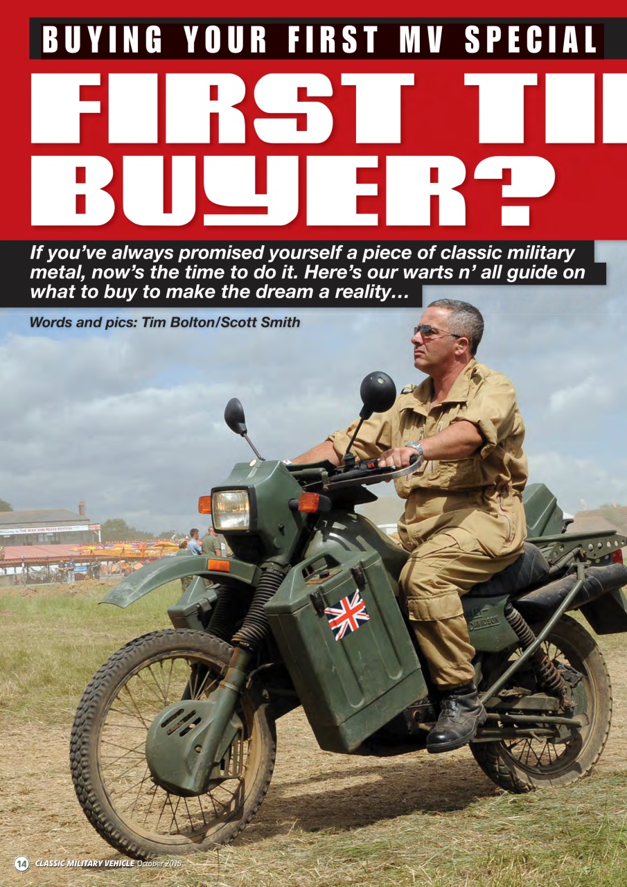 Classic Military Vehicle Preview Pages