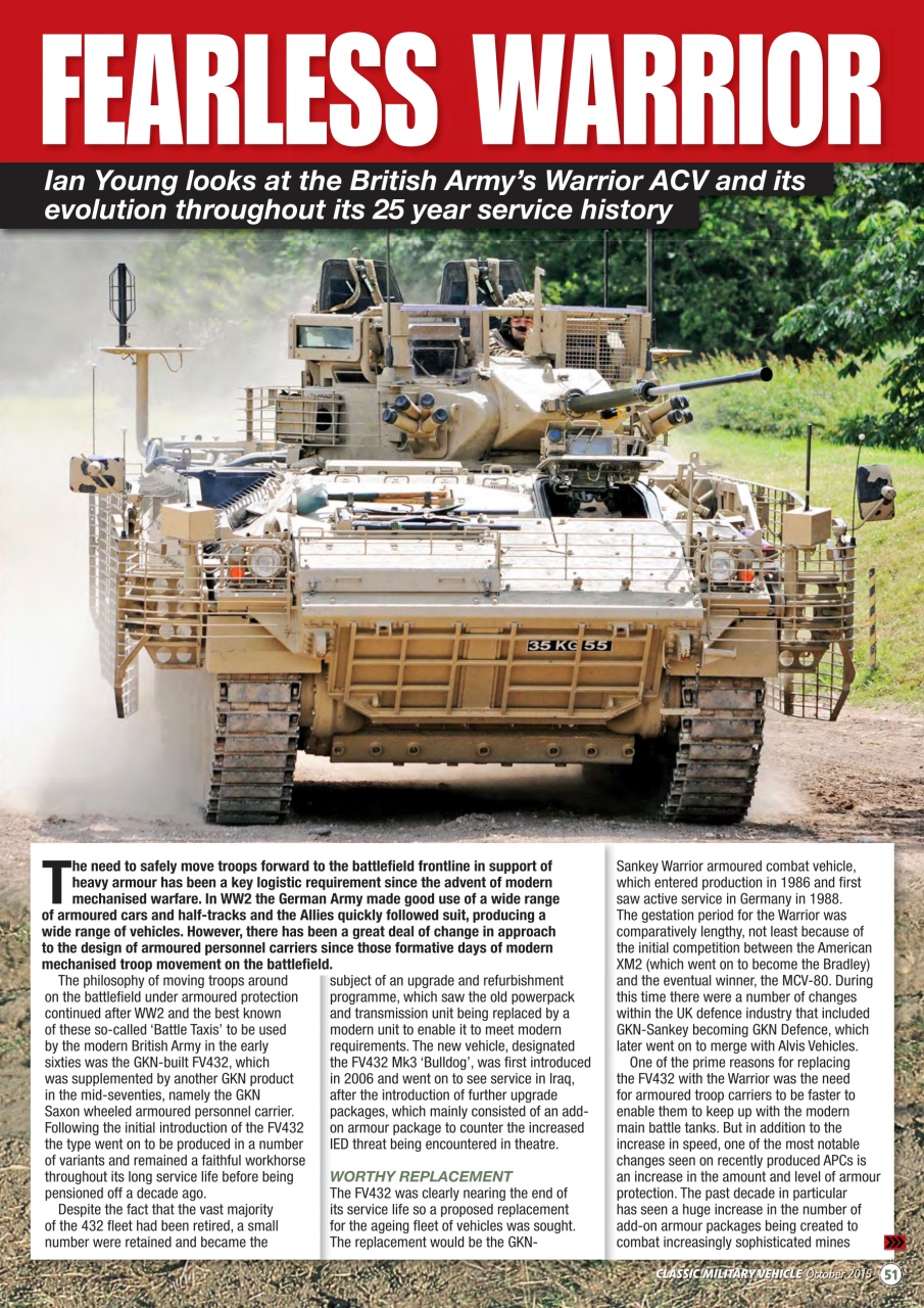 Classic Military Vehicle Preview Pages