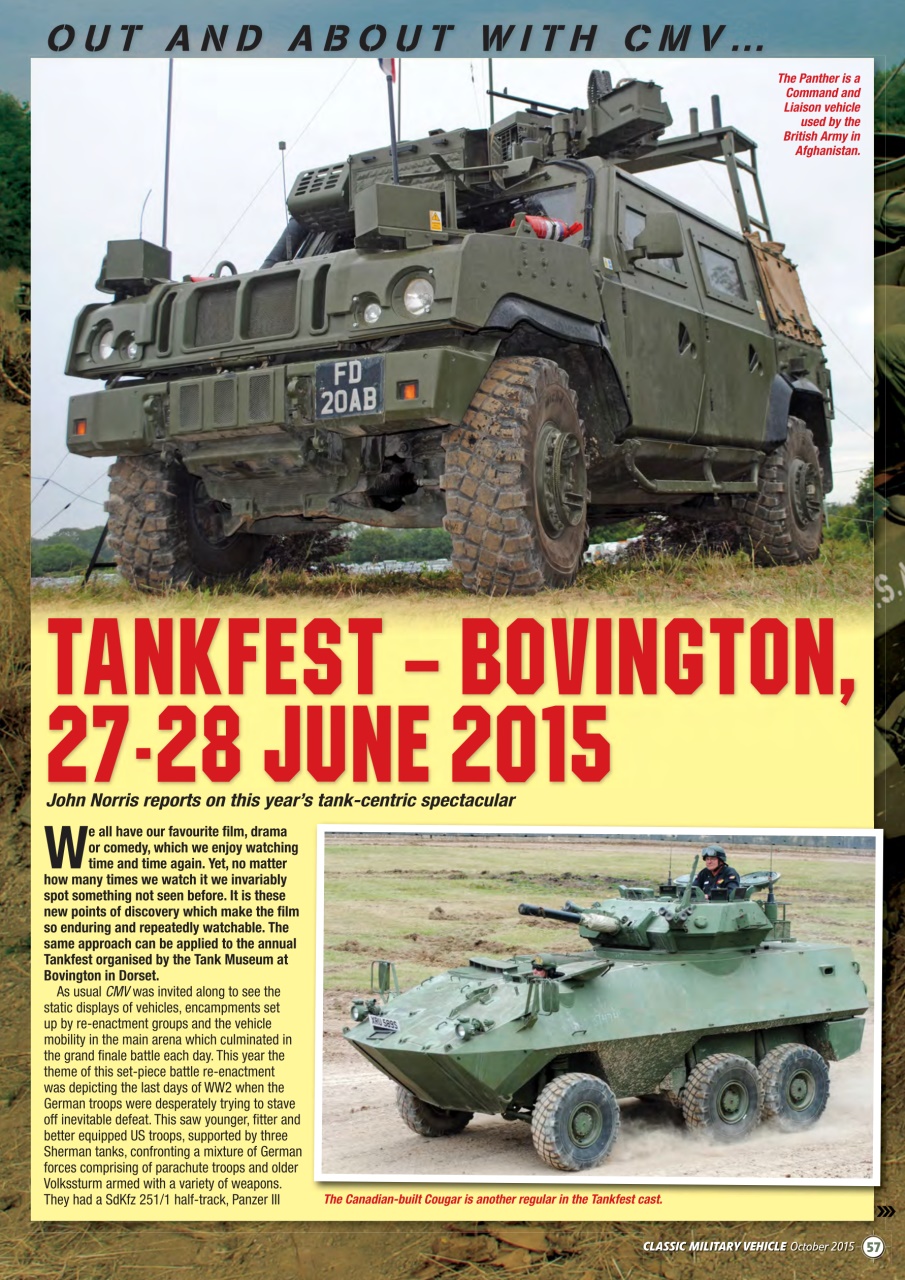 Classic Military Vehicle Preview Pages