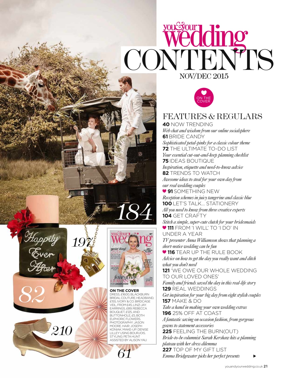 You & Your Wedding Preview Pages