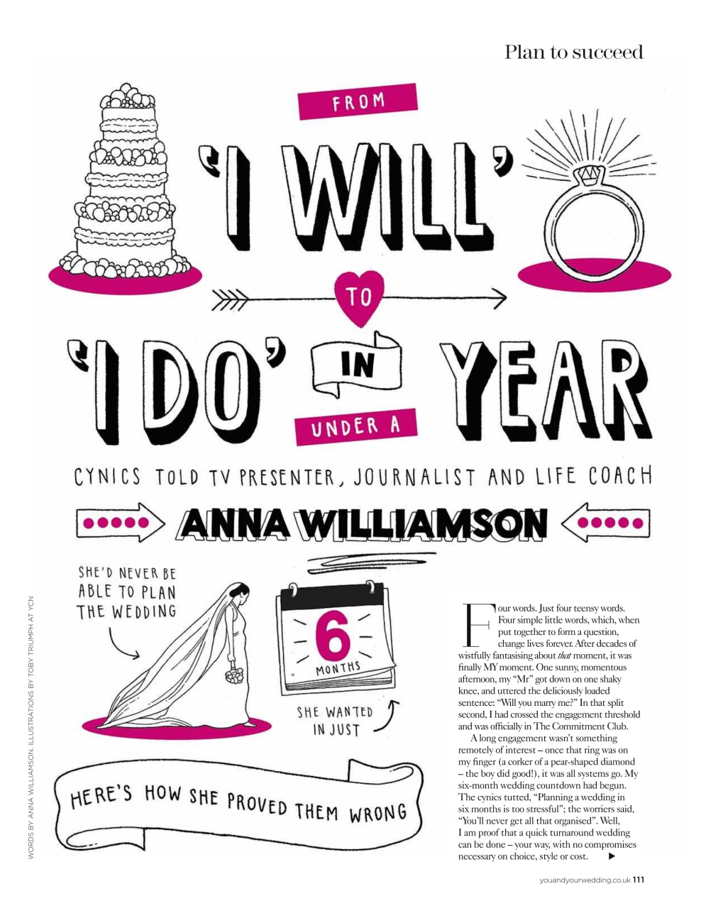 You & Your Wedding Preview Pages