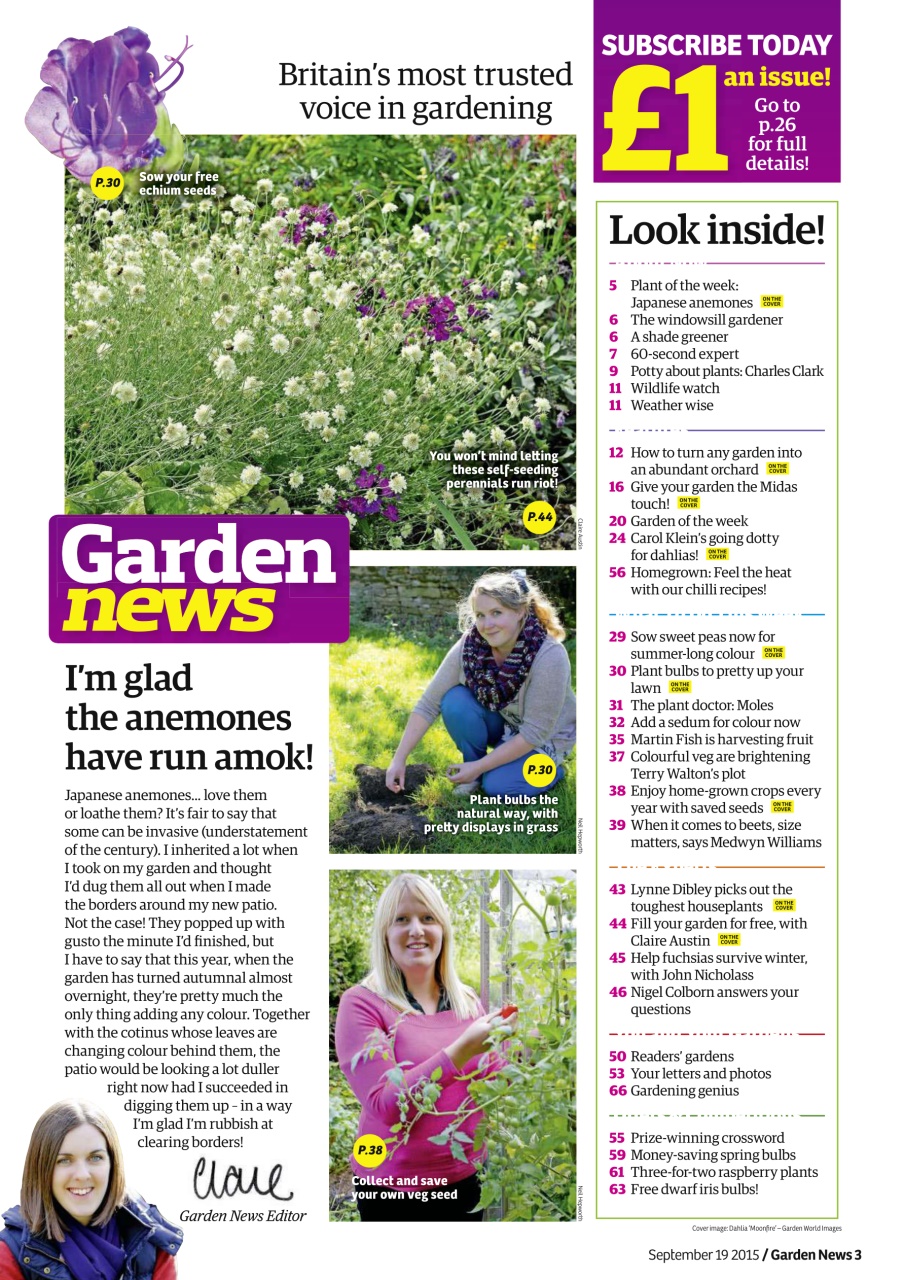 Garden News Preview Pages