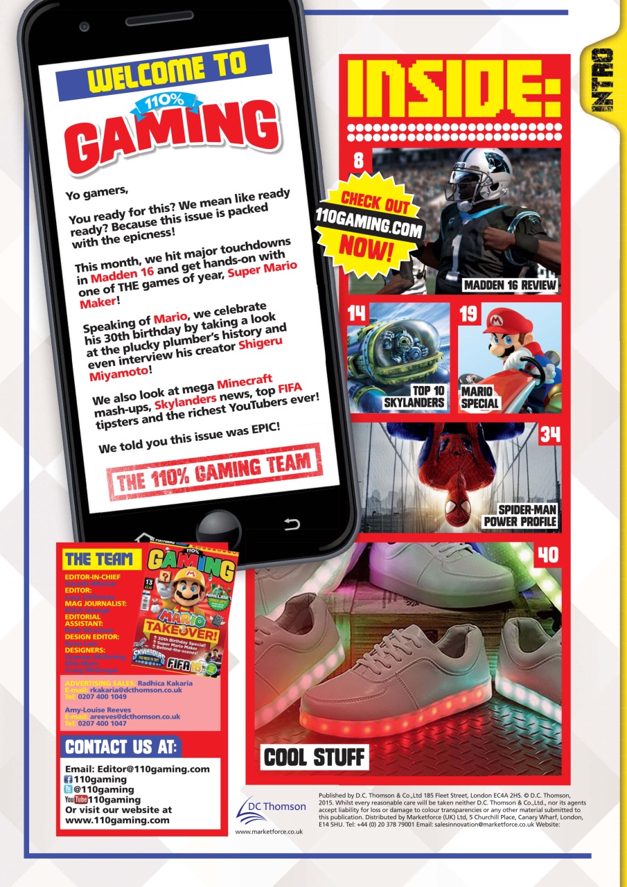 110% Gaming Preview Pages