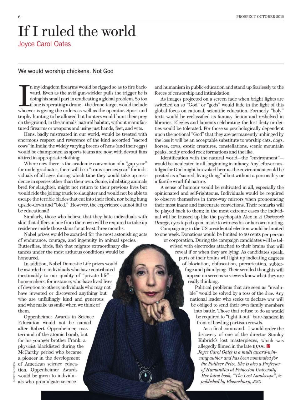 Prospect Magazine Preview Pages