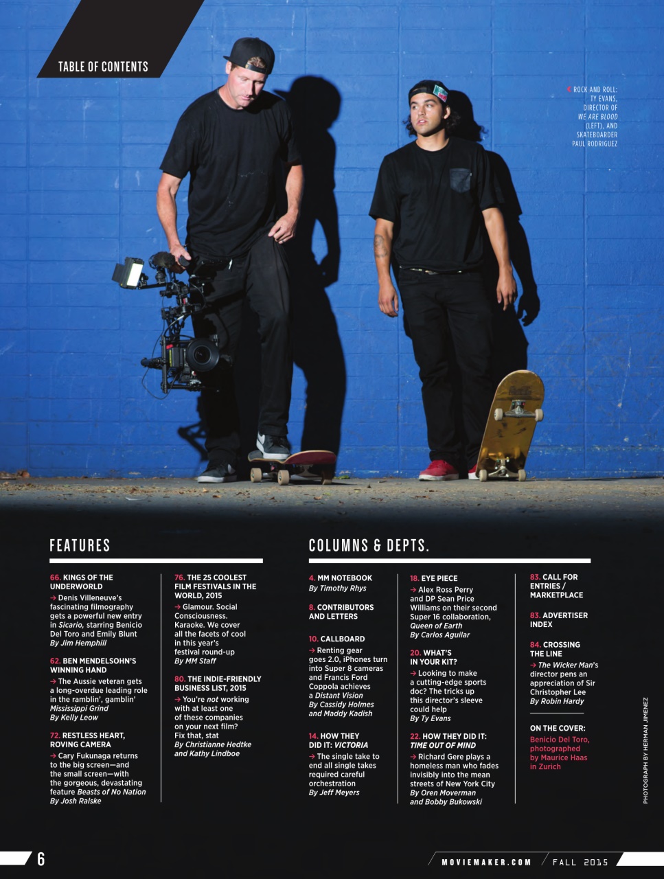 MovieMaker Magazine Preview Pages