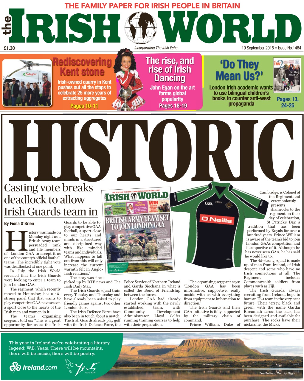 Irish World Preview Pages