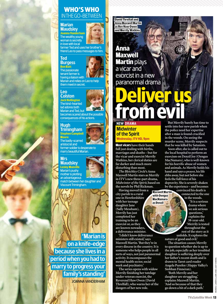 TV & Satellite Week Preview Pages