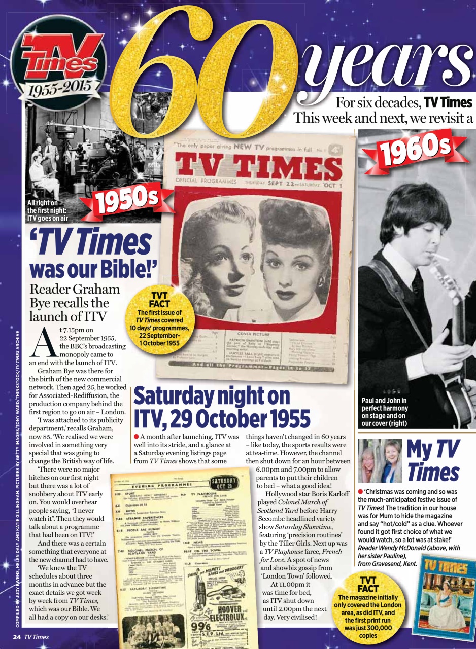 TV Times Preview Pages