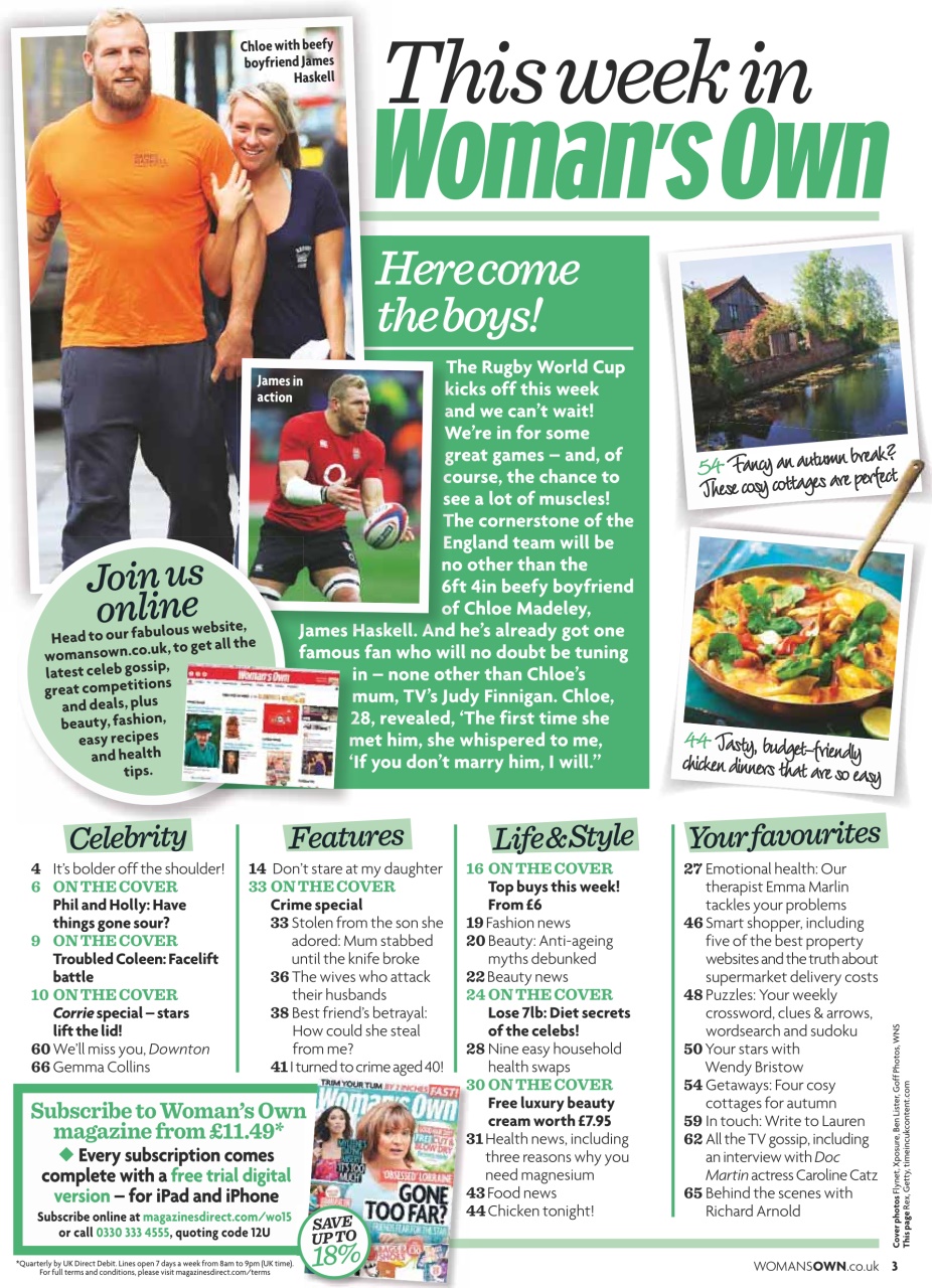 Woman's Own Preview Pages