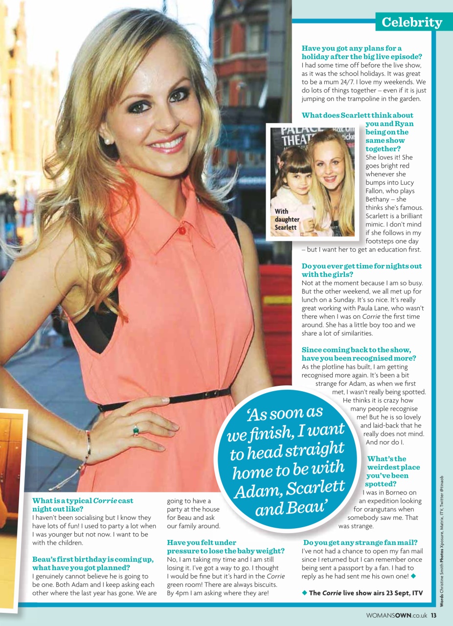 Woman's Own Preview Pages