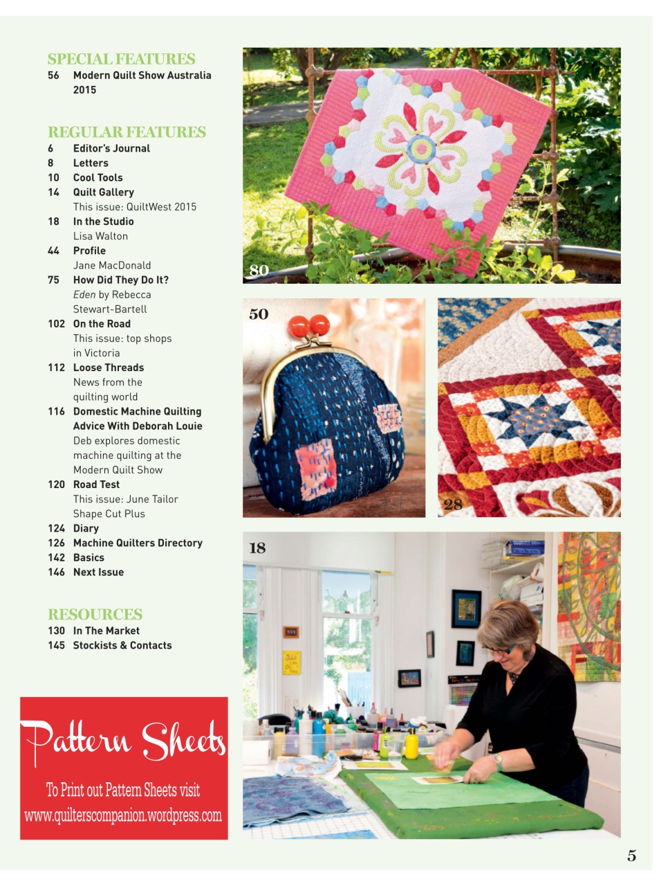 Quilters Companion Preview Pages
