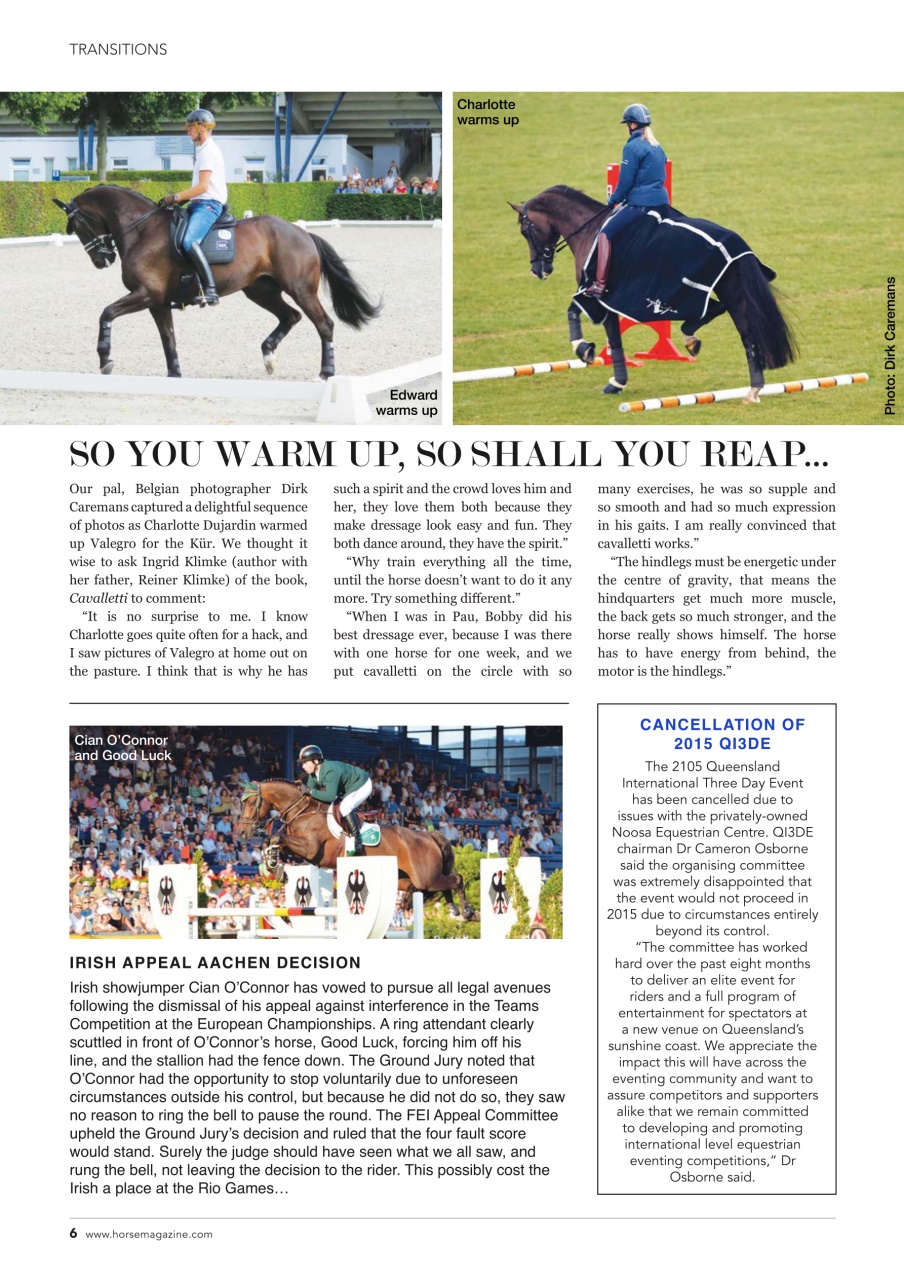 The Horse Magazine Preview Pages