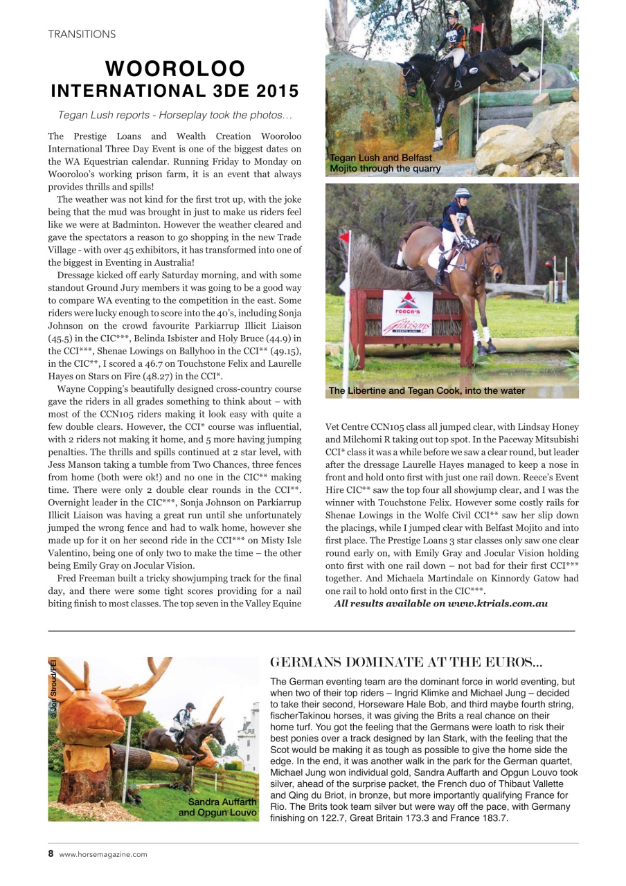 The Horse Magazine Preview Pages