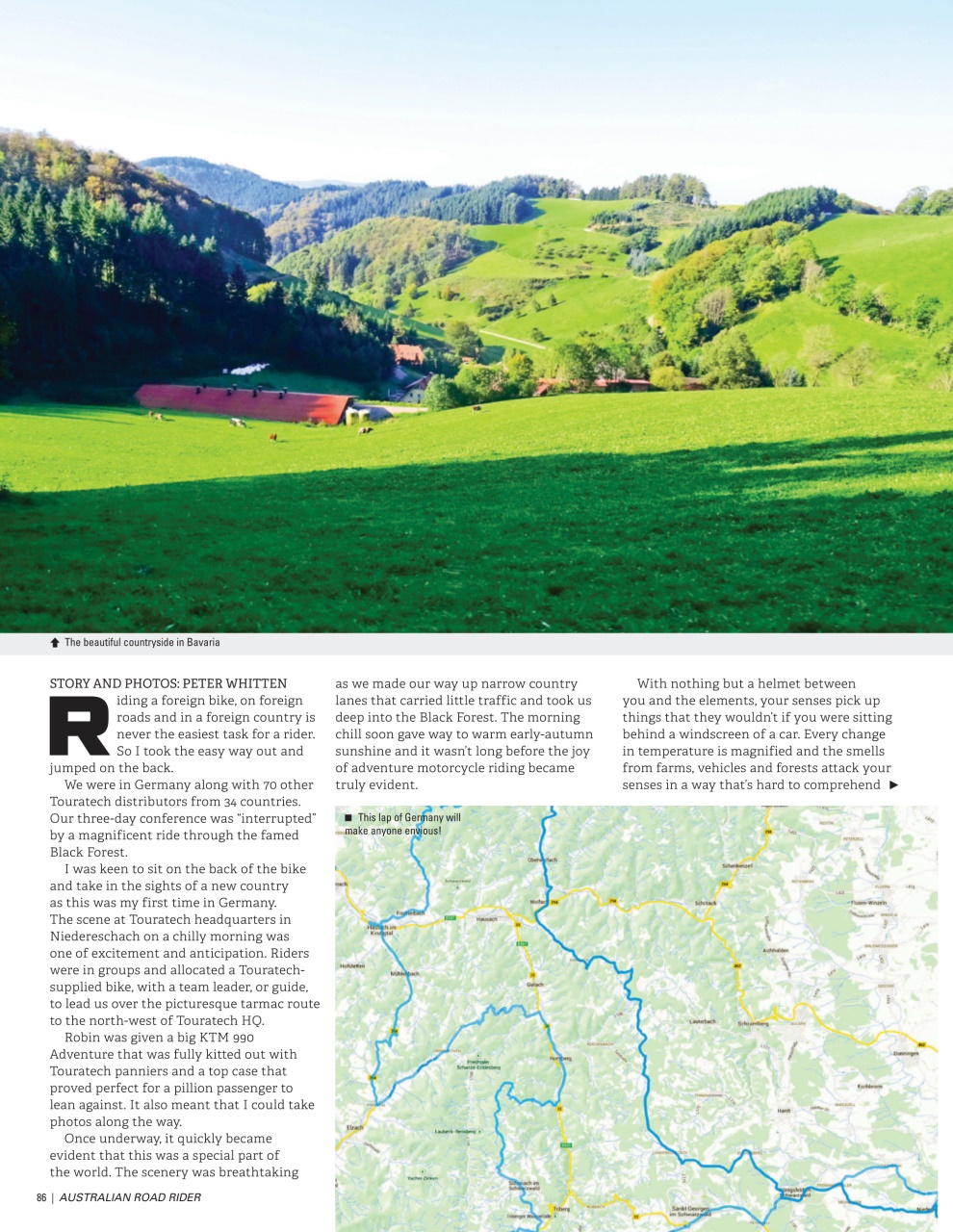 Australian Road Rider Preview Pages