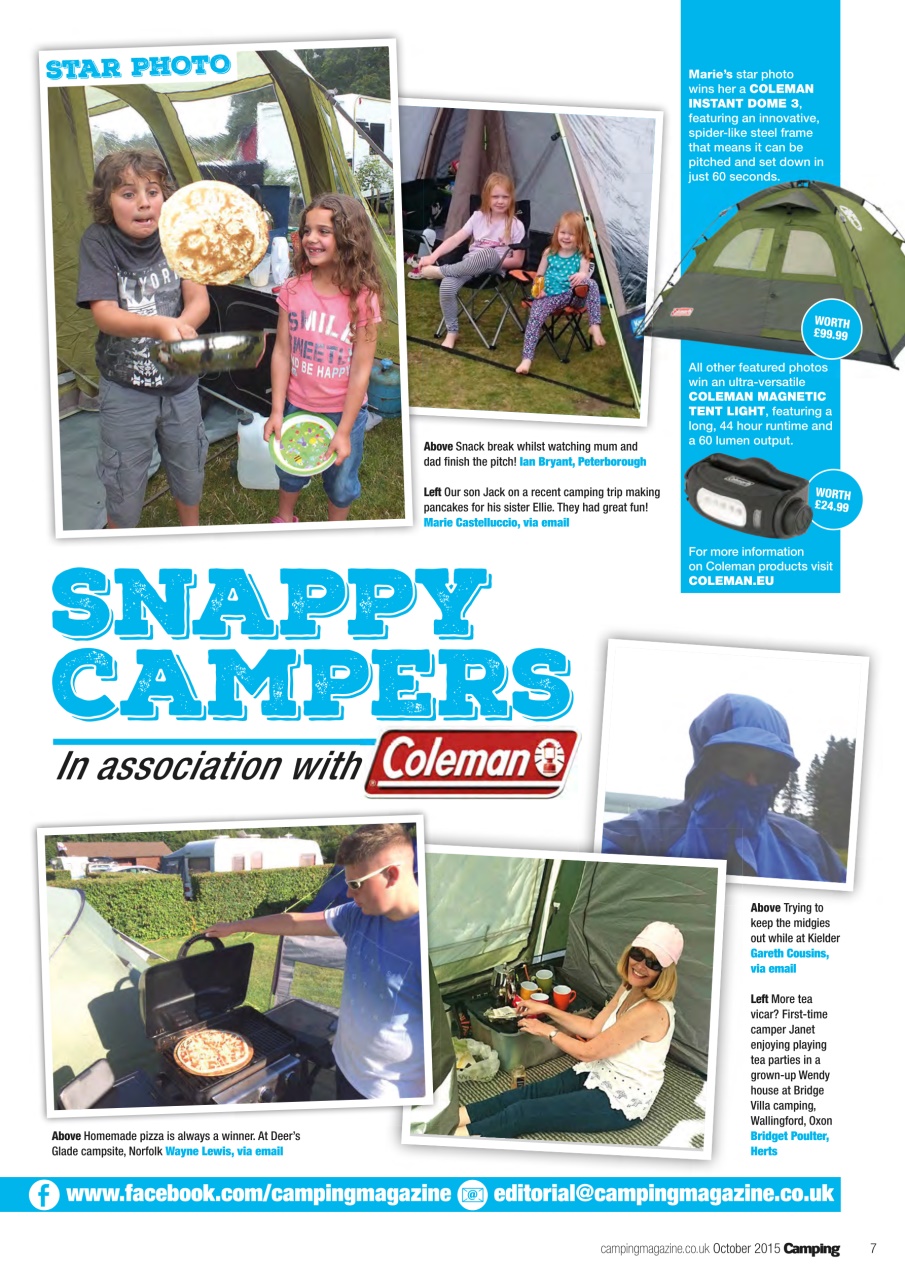 Camping Preview Pages