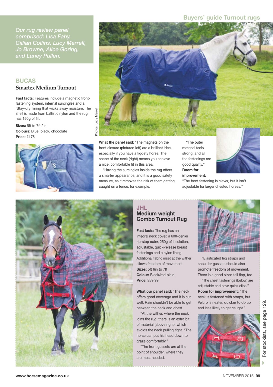 Horse Preview Pages