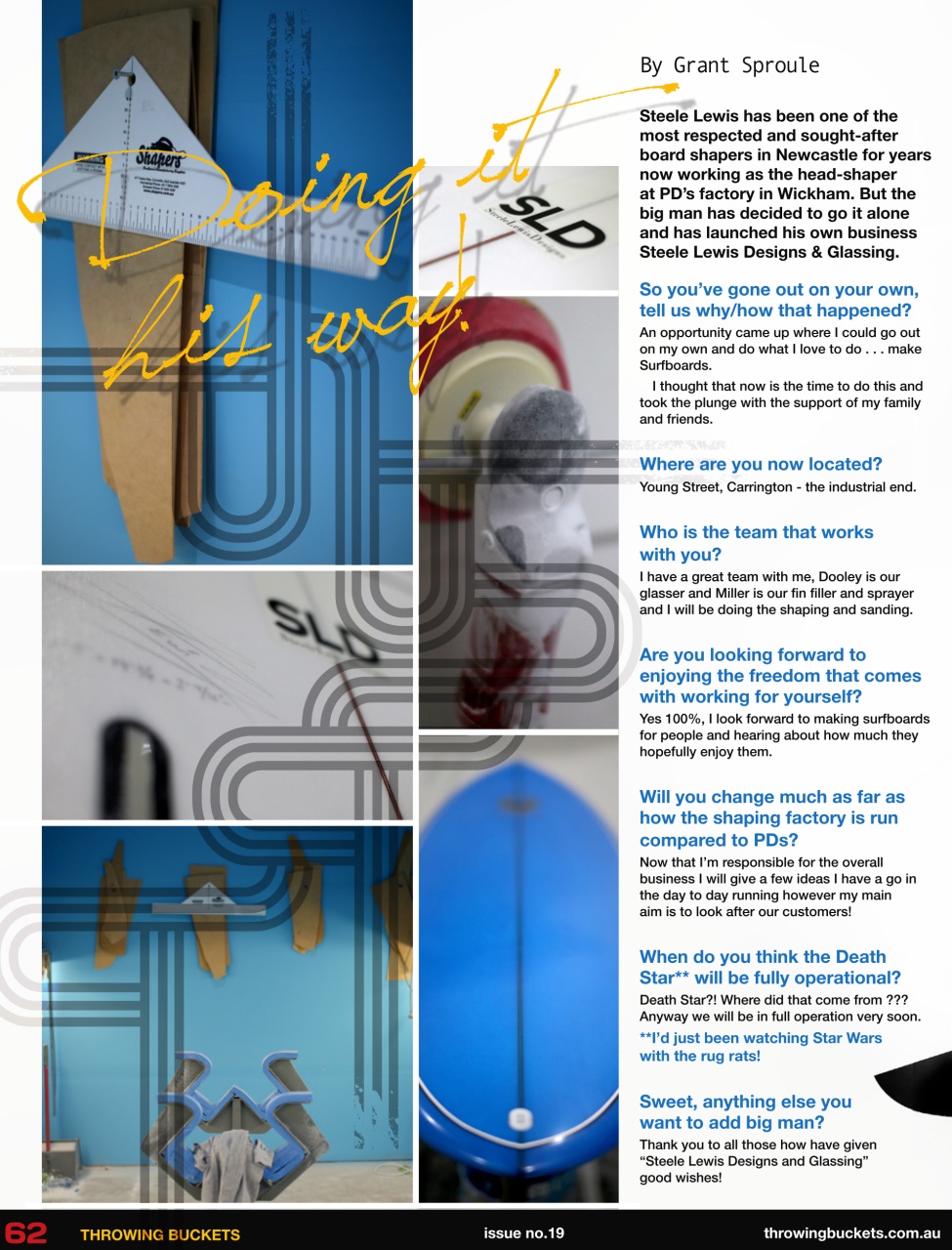 Throwing Buckets Preview Pages