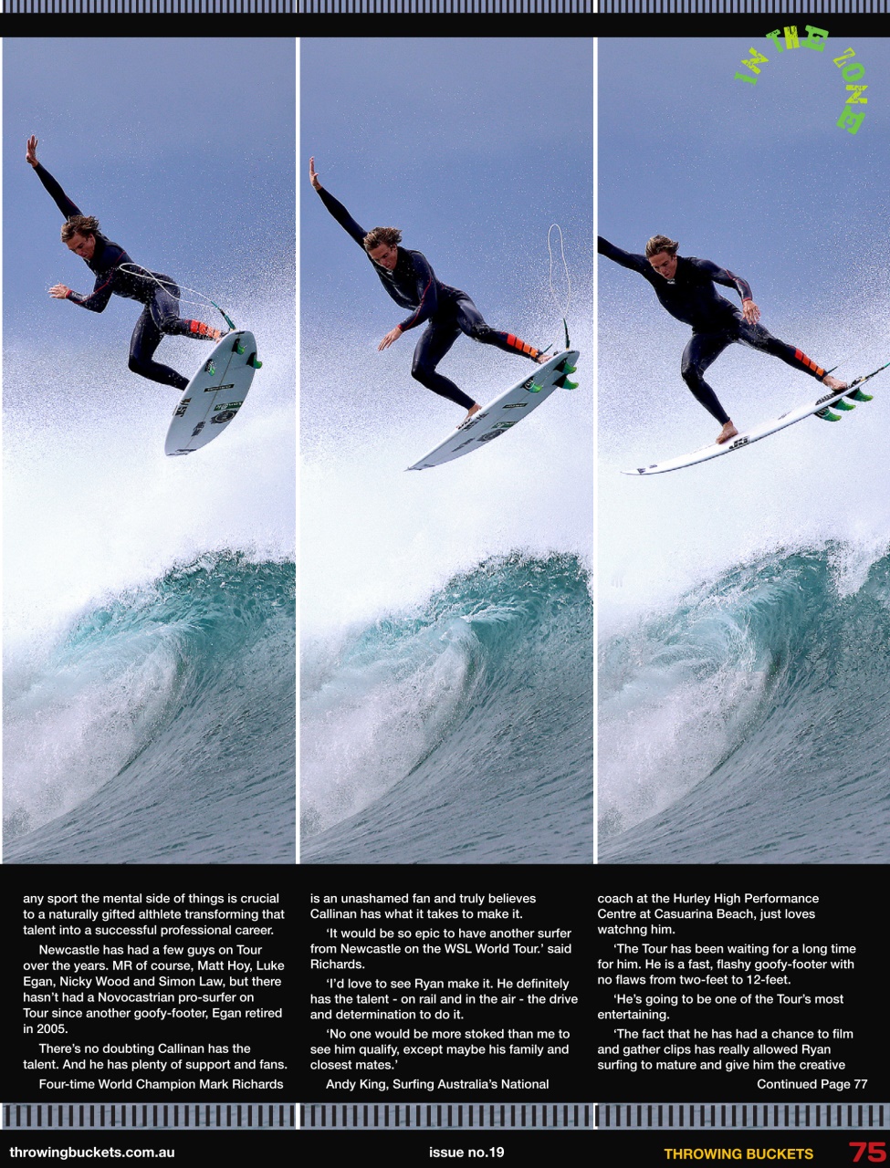 Throwing Buckets Preview Pages