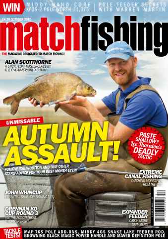 Match Fishing issue October 2015