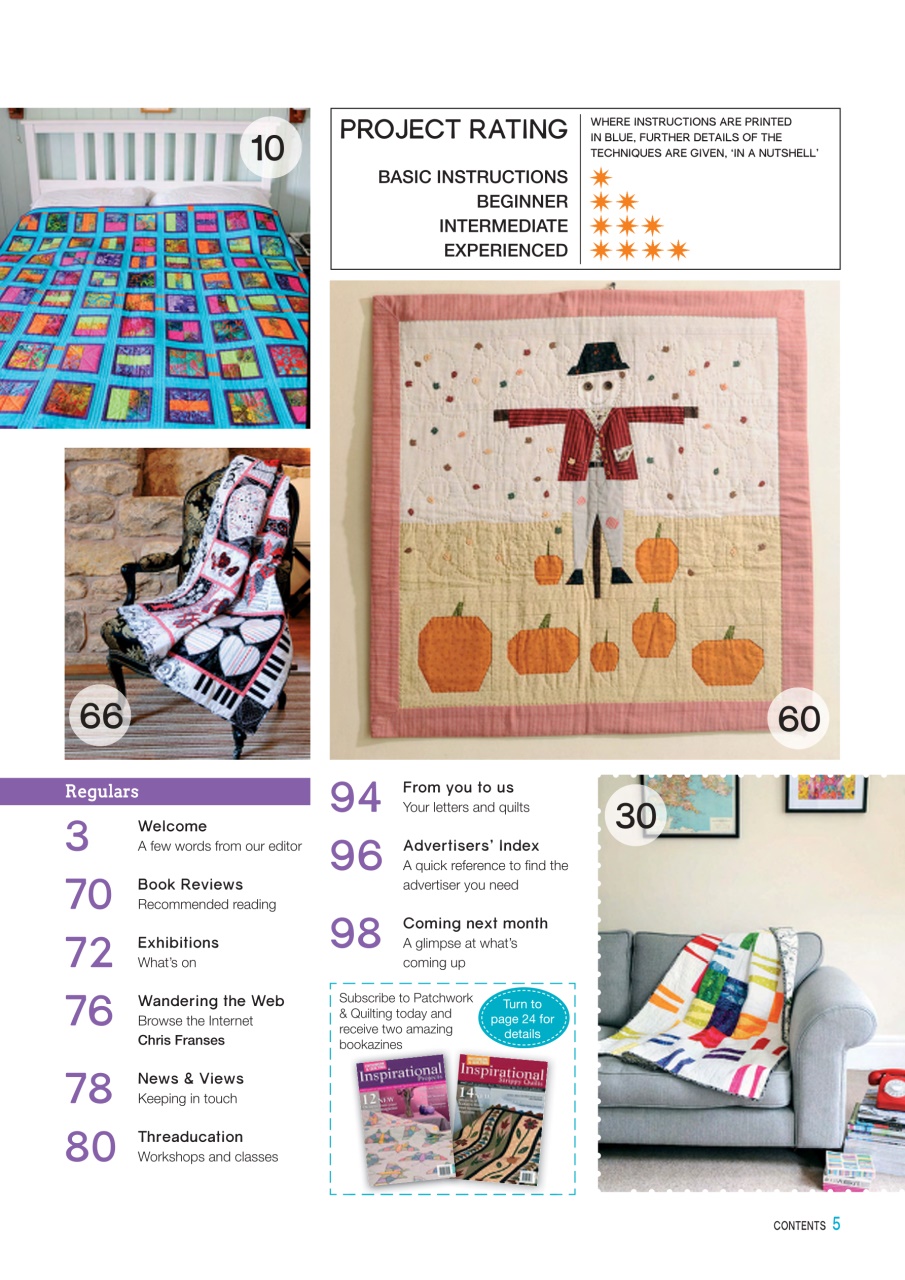 Patchwork and Quilting Preview Pages